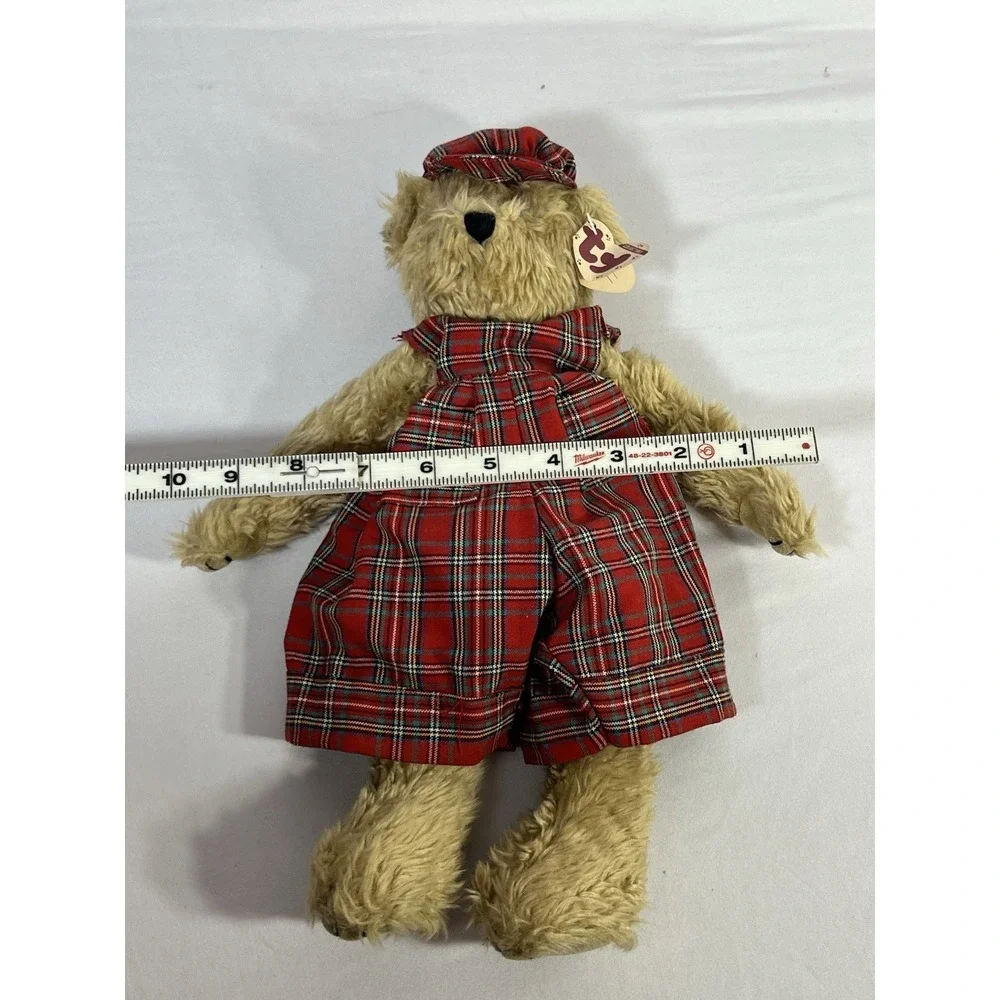 TY Attic SCOTCH Bear 13" Jointed Stuffed Tags 93' - Picture 3 of 7
